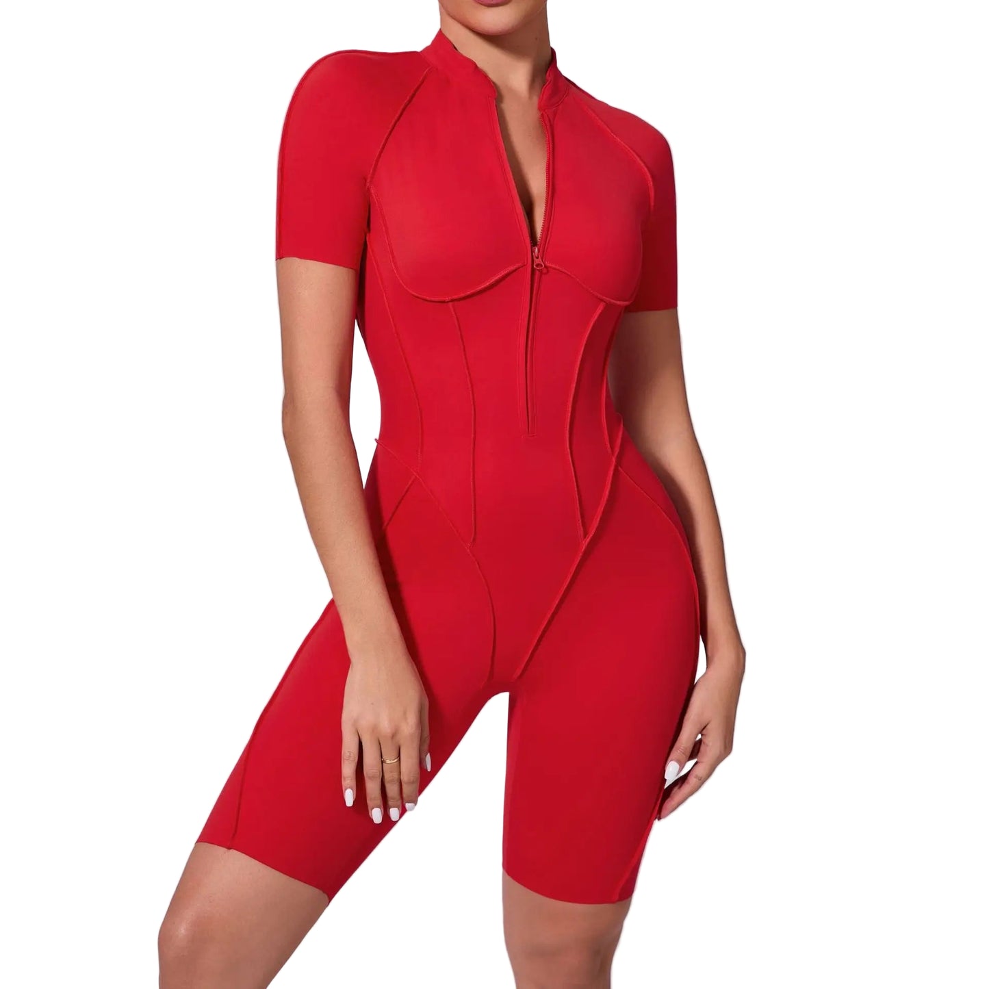 Sleek Shorts Catsuit