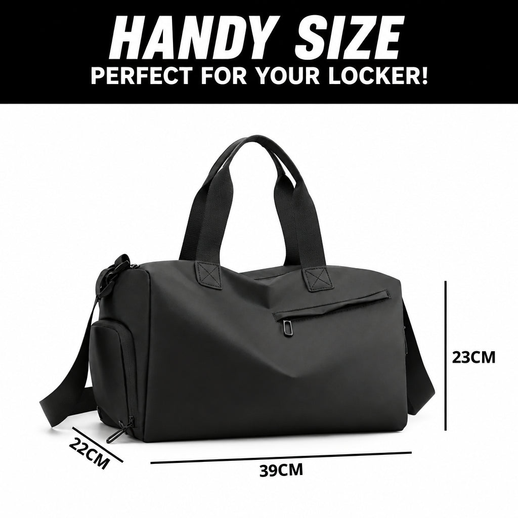 Duffle Bag with Shoe Compartment