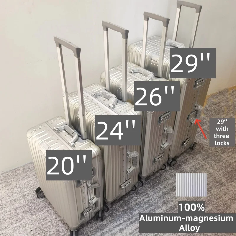 Iconic Aluminium Suitcase