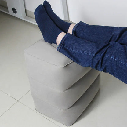 Inflatable Foot Rest Pillow for Travel