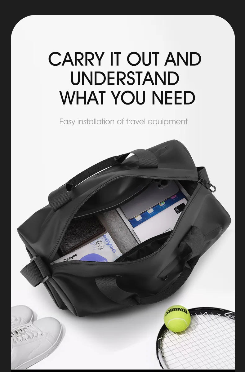 Waterproof Bag with Shoe Compartment