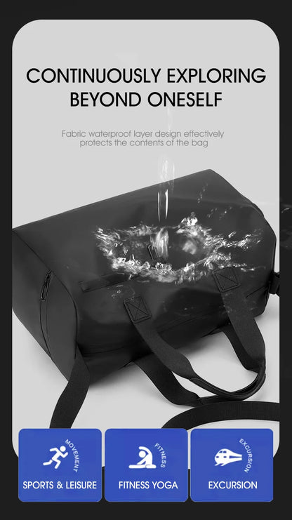 Waterproof Bag with Shoe Compartment