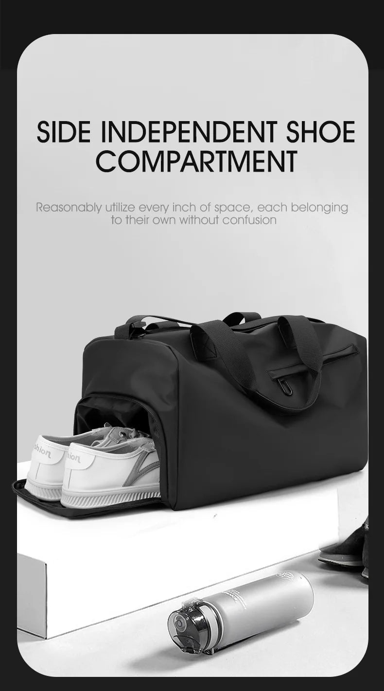 Waterproof Bag with Shoe Compartment