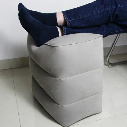 Inflatable Foot Rest Pillow for Travel