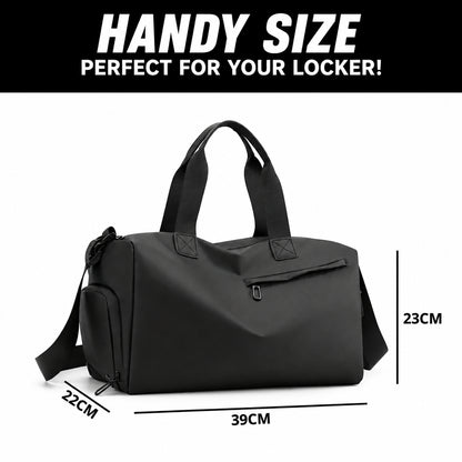 Duffle Bag with Shoe Compartment